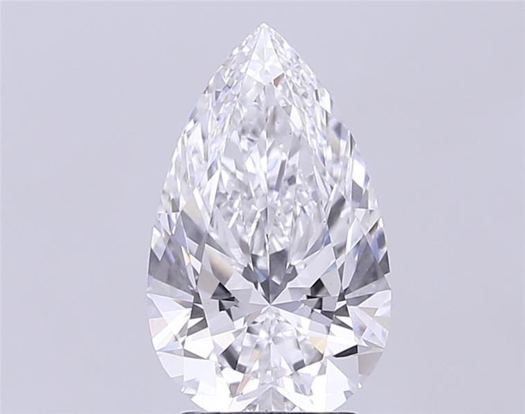 3.02 ct. pear Lab Grown Diamond front image