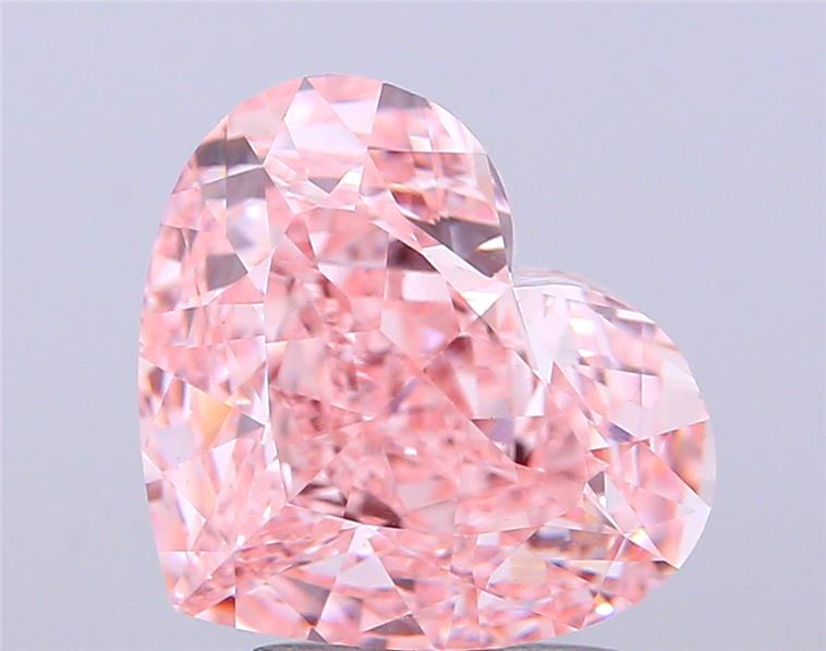 5.06 ct. heart Lab Grown Diamond front image