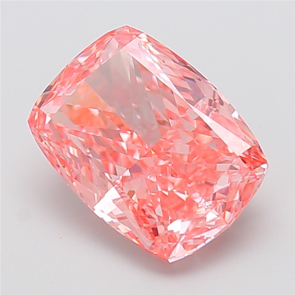 5.54 ct. cushion Lab Grown Diamond front image