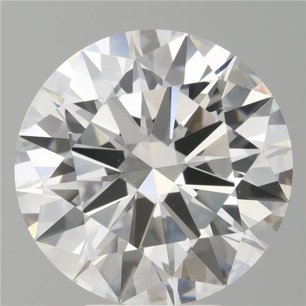 6.03 ct. round Lab Grown Diamond front image