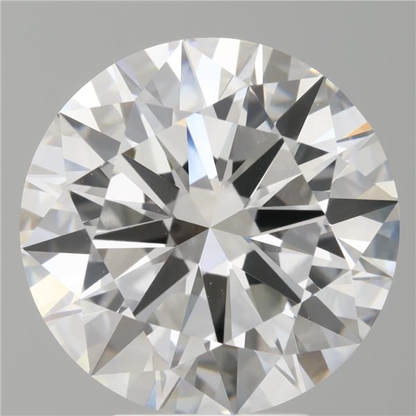 5.50 ct. round Lab Grown Diamond front image