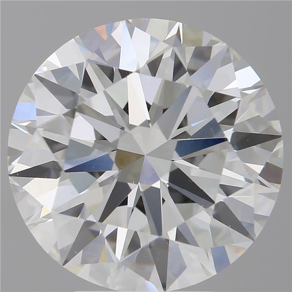 6.02 ct. round Lab Grown Diamond front image