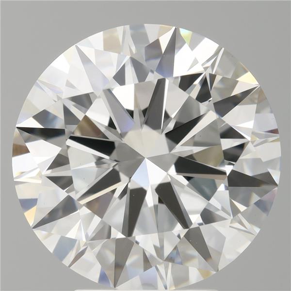 5.00 ct. round Lab Grown Diamond front image