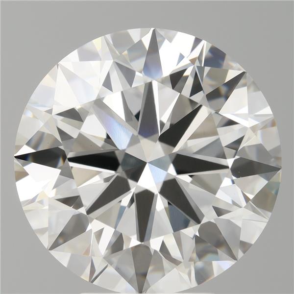 6.02 ct. round Lab Grown Diamond front image