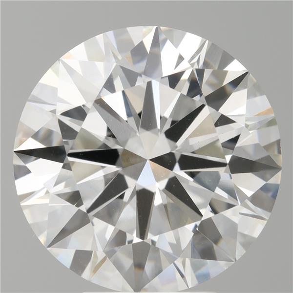 6.02 ct. round Lab Grown Diamond front image