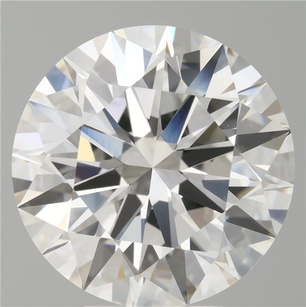 6.04 ct. round Lab Grown Diamond front image