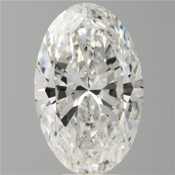8.06 ct. oval Lab Grown Diamond front image