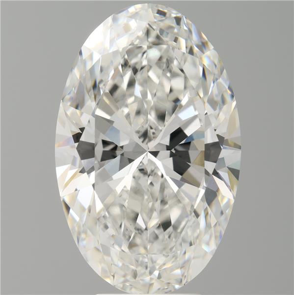 7.07 ct. oval Lab Grown Diamond front image