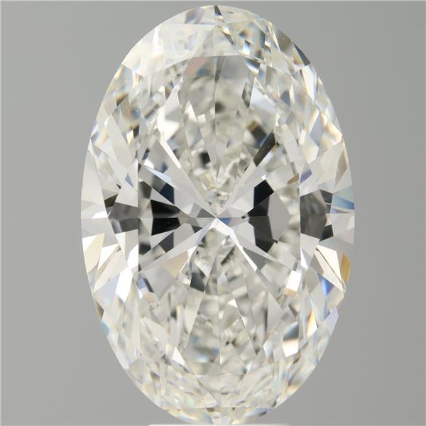 9.50 ct. oval Lab Grown Diamond front image