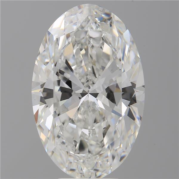 8.06 ct. oval Lab Grown Diamond front image