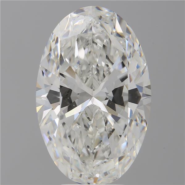 7.05 ct. oval Lab Grown Diamond front image