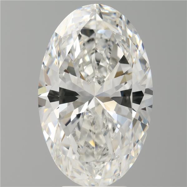 7.05 ct. oval Lab Grown Diamond front image