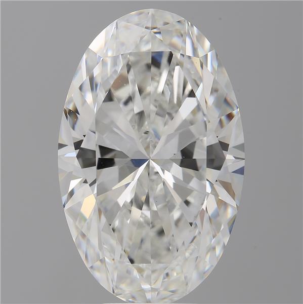 9.04 ct. oval Lab Grown Diamond front image