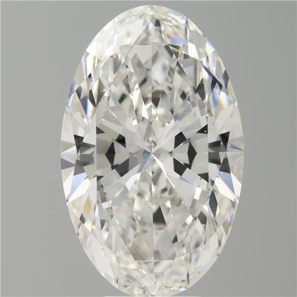 8.01 ct. oval Lab Grown Diamond front image