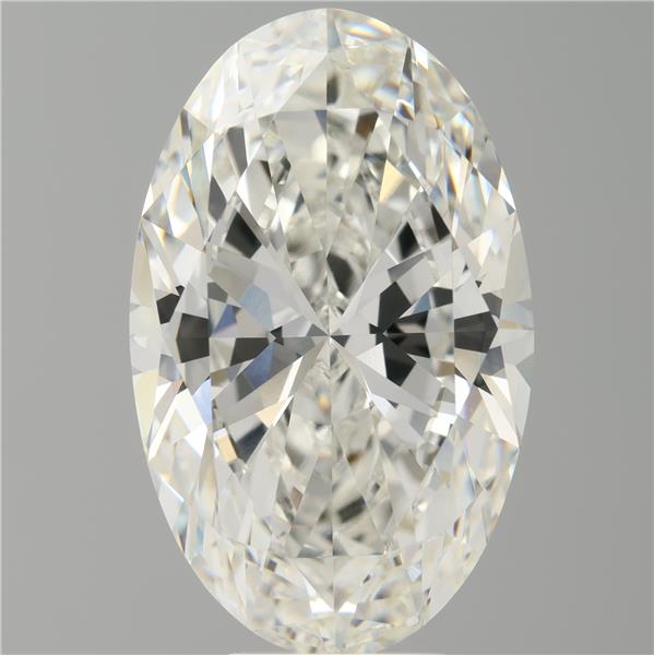 8.10 ct. oval Lab Grown Diamond front image