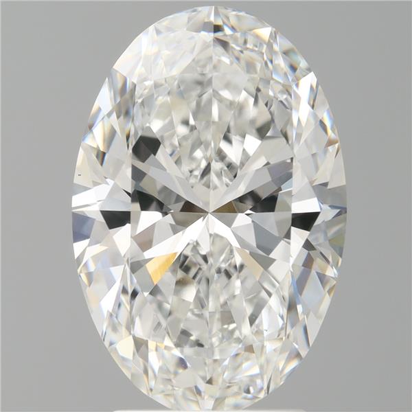 3.60 ct. oval Lab Grown Diamond front image