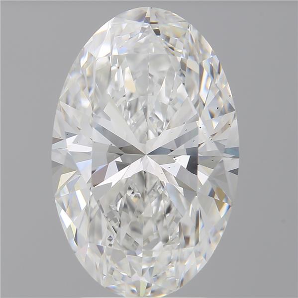 4.05 ct. oval Lab Grown Diamond front image