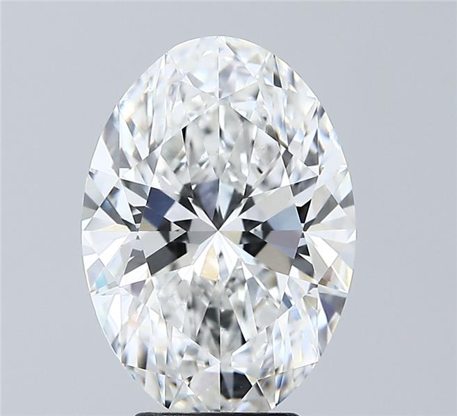 4.07 ct. oval Lab Grown Diamond front image