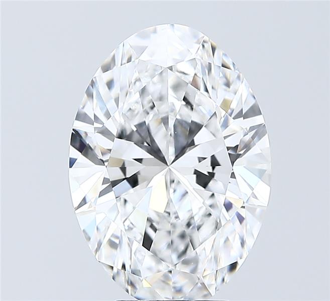 4.07 ct. oval Lab Grown Diamond front image