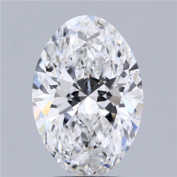 3.05 ct. oval Lab Grown Diamond front image