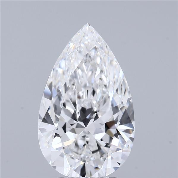 3.04 ct. pear Lab Grown Diamond front image