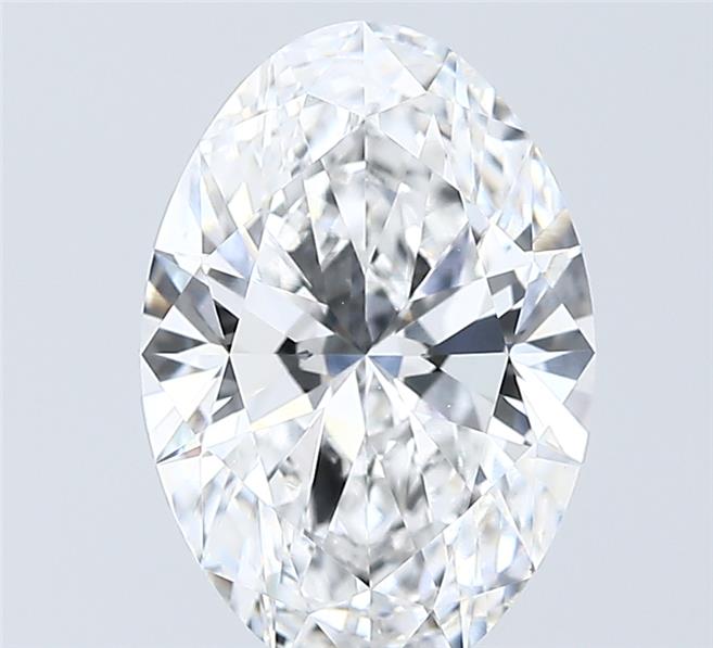 3.08 ct. oval Lab Grown Diamond front image