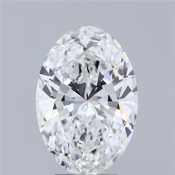 4.09 ct. oval Lab Grown Diamond front image