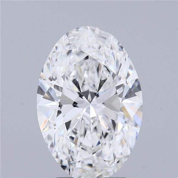 3.09 ct. oval Lab Grown Diamond front image