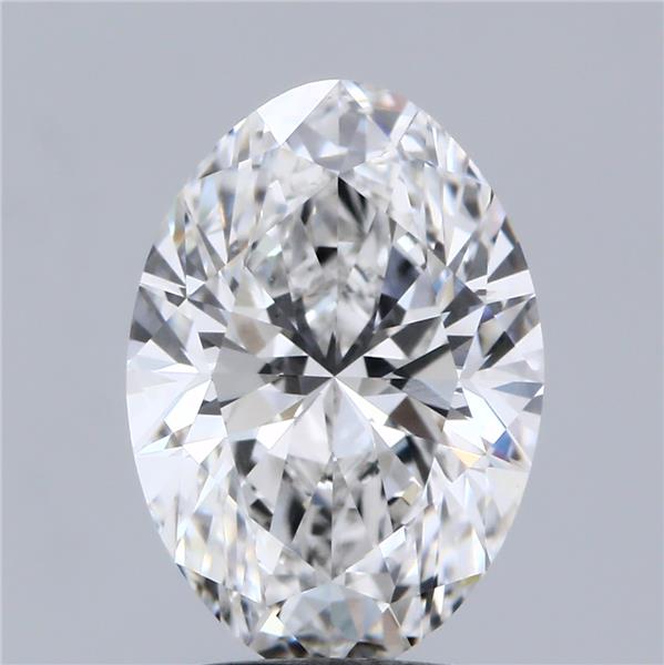 3.03 ct. oval Lab Grown Diamond front image