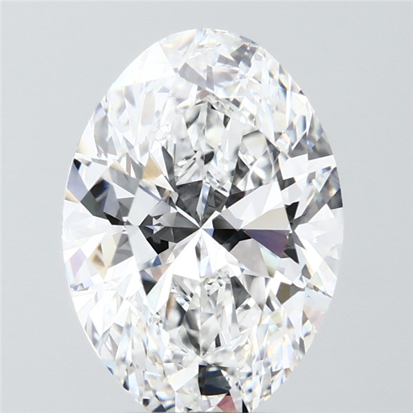 4.09 ct. oval Lab Grown Diamond front image