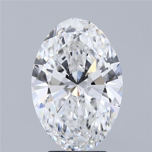 4.08 ct. oval Lab Grown Diamond front image