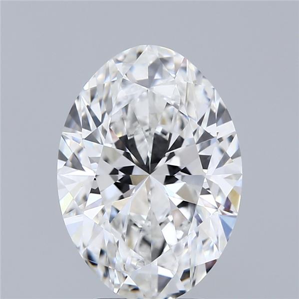 4.08 ct. oval Lab Grown Diamond front image