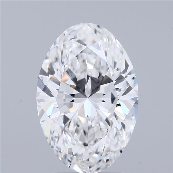 3.09 ct. oval Lab Grown Diamond front image