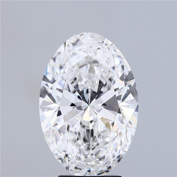 4.08 ct. oval Lab Grown Diamond front image
