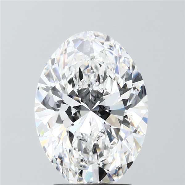 3.03 ct. oval Lab Grown Diamond front image