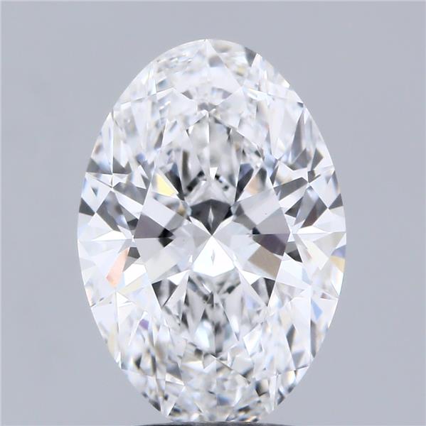 3.03 ct. oval Lab Grown Diamond front image