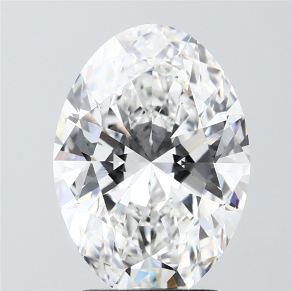 3.09 ct. oval Lab Grown Diamond front image