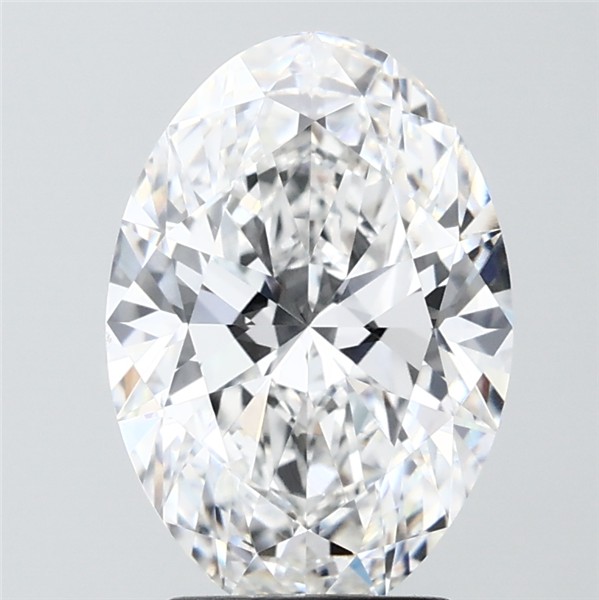 3.09 ct. oval Lab Grown Diamond front image