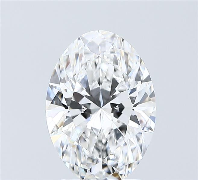 2.09 ct. oval Lab Grown Diamond front image