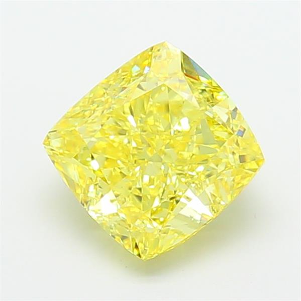 3.91 ct. cushion Lab Grown Diamond front image