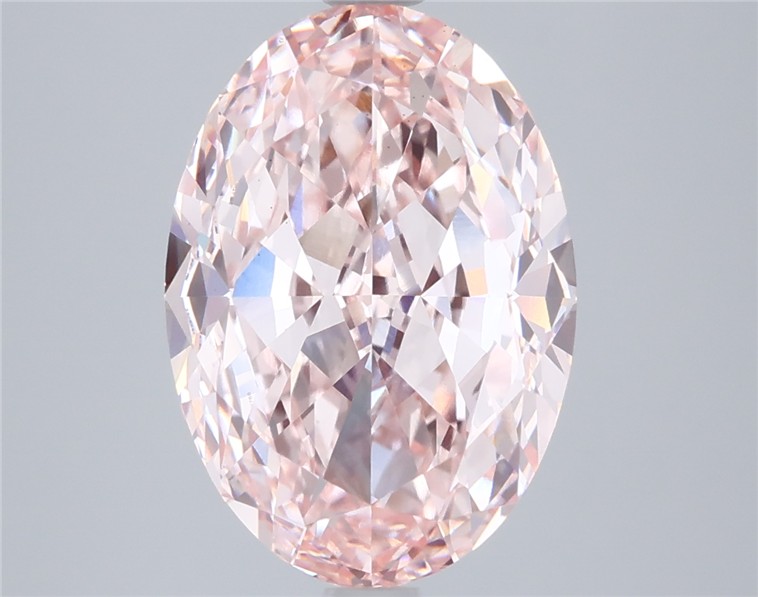 5.09 ct. oval Lab Grown Diamond front image
