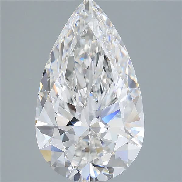 4.02 ct. pear Lab Grown Diamond front image