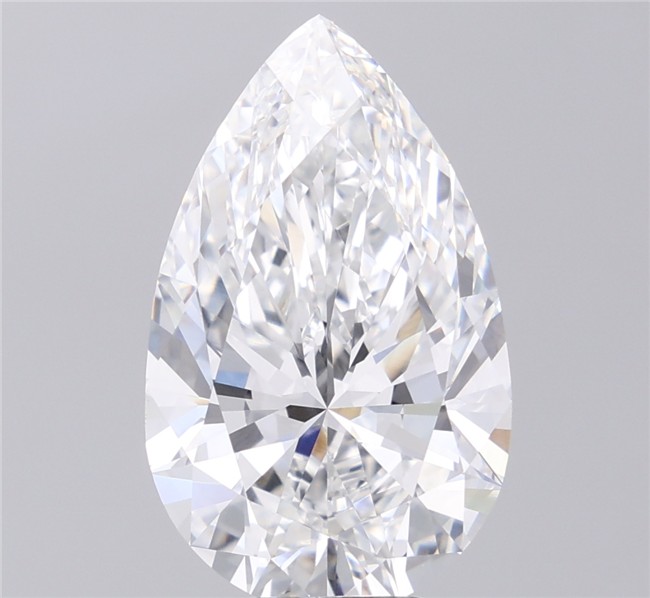 7.42 ct. pear Lab Grown Diamond front image