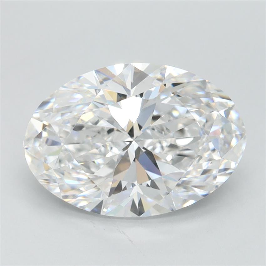 2.05 ct. oval Lab Grown Diamond front image