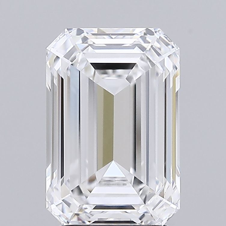 2.86 ct. emerald Lab Grown Diamond front image