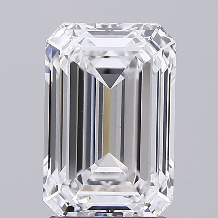 2.10 ct. emerald Lab Grown Diamond front image