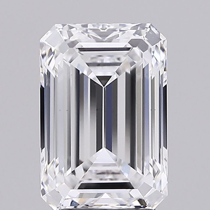 2.73 ct. emerald Lab Grown Diamond front image