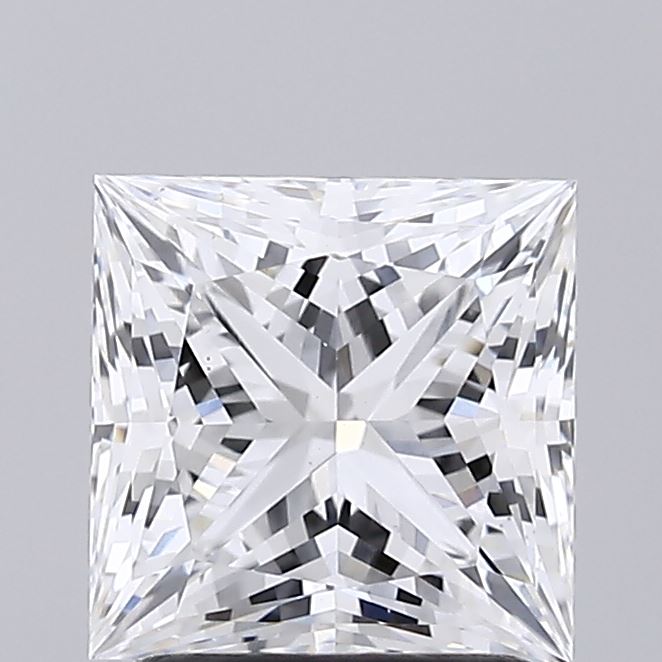 2.02 ct. princess Lab Grown Diamond front image