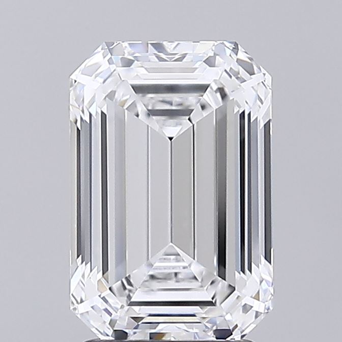 2.59 ct. emerald Lab Grown Diamond front image