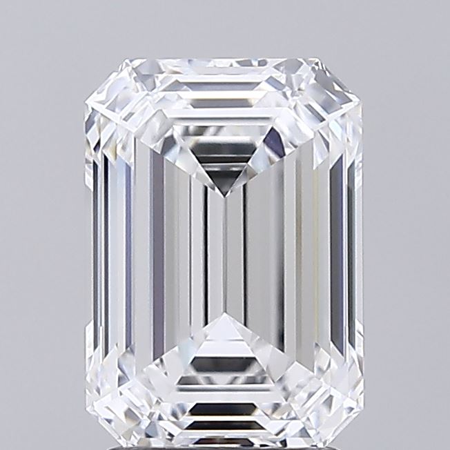 2.63 ct. emerald Lab Grown Diamond front image